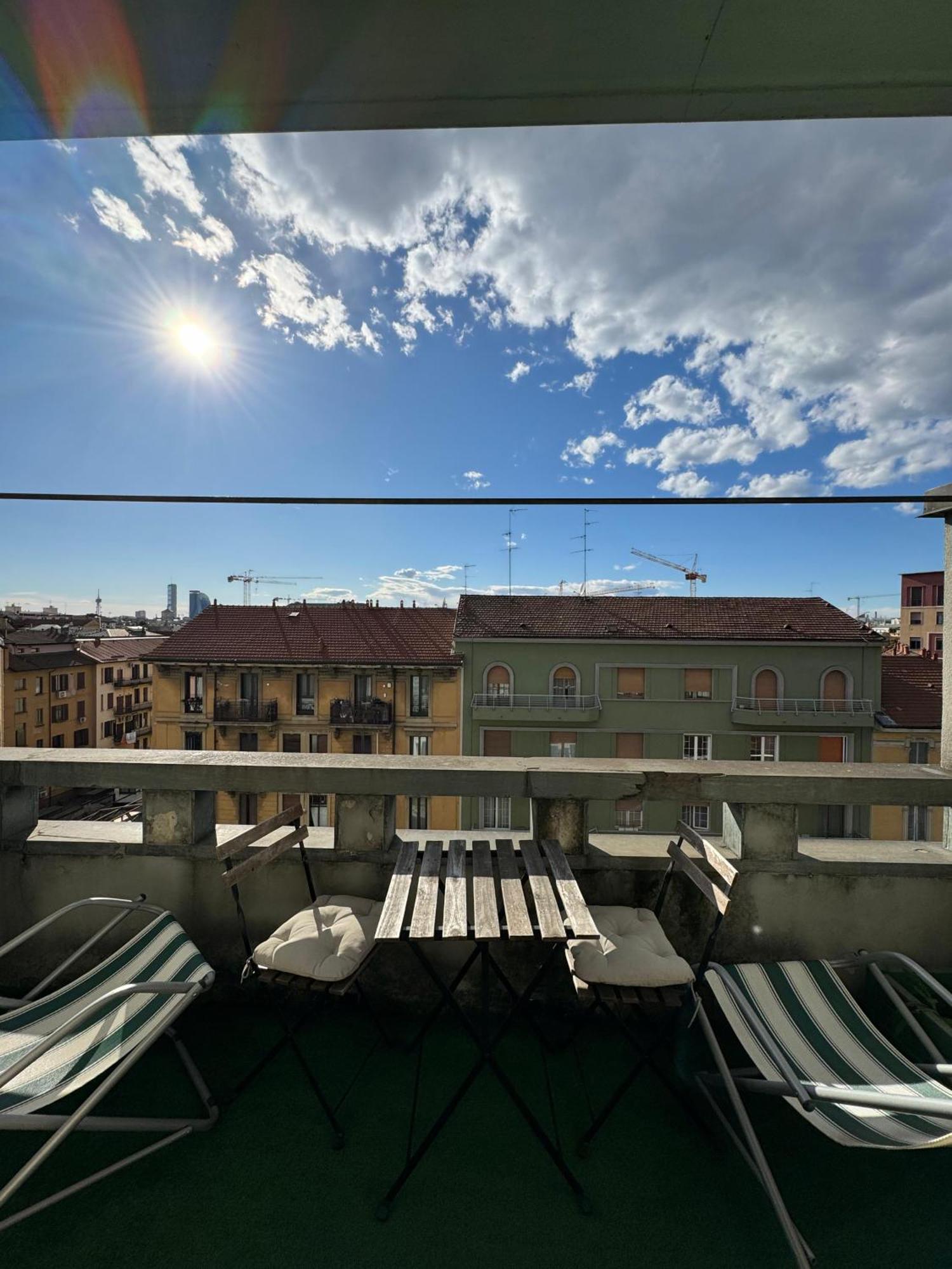 Trilocale Con Due Balconi A Isola Porta Nuova Apartment Milano Exterior foto
